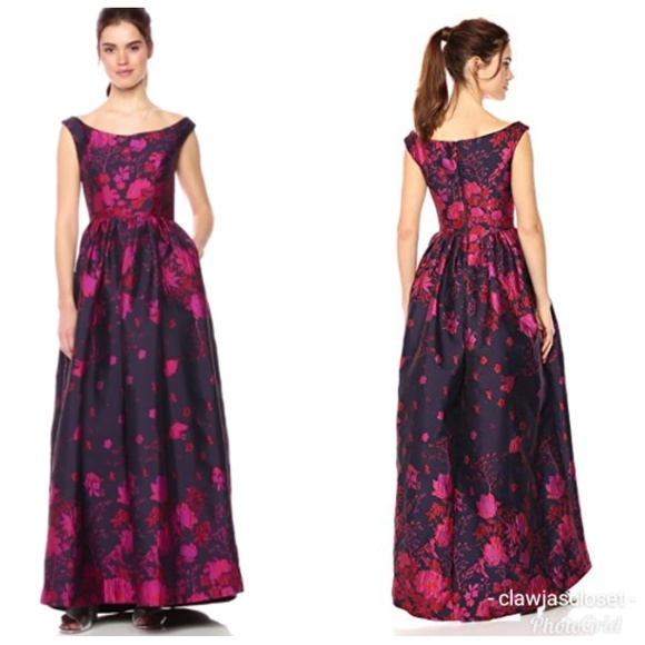 Carmen Marc Valvo Dresses & Skirts - Carmen Marc Valvo Infusion Brocade Ballgown